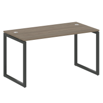 Metal System Quattro Стол офисный на О-образном м/к 40БО.СП-3 Вяз/Мокко металл 1400×720×750 Metal System Quattro Стол офисный на О-образном м/к 40БО.СП-3 Вяз/Мокко металл 1400×720×750
