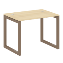 Metal System Quattro Стол офисный на О-образном м/к 50БО.СП-1 Вяз/Мокко металл 1000×720×750 Metal System Quattro Стол офисный на О-образном м/к 50БО.СП-1 Вяз/Мокко металл 1000×720×750
