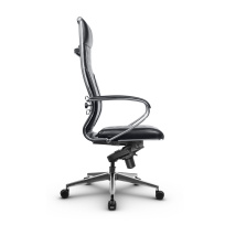 Кресло для руководителя Метта L 1c 44M/K_17839 Кожа перфорированная NewLeather – Черный Кресло для руководителя Метта L 1c 44M/K_17839 Кожа перфорированная NewLeather – Черный