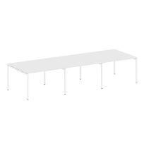Metal System Quattro Перег. стол (3 столешницы) на П-оразном м/к 40БП.ПРГ-3.2 Акация/Антрацит металл 3600*1235*750 Metal System Quattro Перег. стол (3 столешницы) на П-оразном м/к 40БП.ПРГ-3.2 Акация/Антрацит металл 3600*1235*750