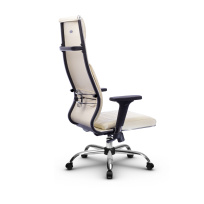 Кресло для руководителя Метта L 1m 44M/2D_17833_Кожа перфорированная NewLeather – Бежевый Кресло для руководителя Метта L 1m 44M/2D_17833_Кожа перфорированная NewLeather – Бежевый