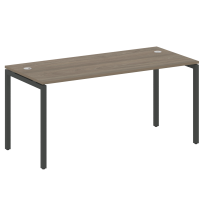 Metal System Quattro Стол офисный на П-образном м/к 40БП.СП-4 Вяз/Мокко металл 1600×720×750 Metal System Quattro Стол офисный на П-образном м/к 40БП.СП-4 Вяз/Мокко металл 1600×720×750