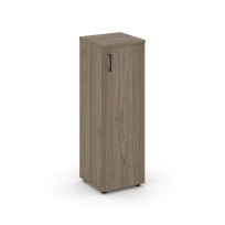 Шкаф для документов средний узкий правый с глухой дверью Style Project SN.STU.E-204(R) / Акация Лорка – Белый – Черные ручки / 400×400×1203 Шкаф для документов средний узкий правый с глухой дверью Style Project SN.STU.E-204(R) / Акация Лорка – Белый – Черные ручки / 400×400×1203