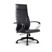 Кресло для руководителя Метта L 1c 44M/K_17832 Кожа перфорированная NewLeather – Черный Кресло для руководителя Метта L 1c 44M/K_17832 Кожа перфорированная NewLeather – Черный