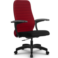 Кресло офисное Metta  SU-CM-10P (SU-СU160-10P) PL / Красный – Красный