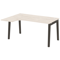 Onix Wood Стол эргономичный левый OW.SA-4 (L) Белый бриллиант/Дуб светлый/Белый металл 1580*1180*750 (800/460) Onix Wood Стол эргономичный левый OW.SA-4 (L) Белый бриллиант/Дуб светлый/Белый металл 1580*1180*750 (800/460)