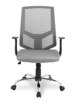 Кресло офисное College HLC-1500/GREY Спинка - сетка Серый / Сиденье - полиэстер Серый Кресло офисное College HLC-1500/GREY Спинка - сетка Серый / Сиденье - полиэстер Серый