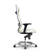 Кресло для руководителя Метта L 1m 44M/4D_17838_Кожа перфорированная NewLeather – Темно-бордовый Кресло для руководителя Метта L 1m 44M/4D_17838_Кожа перфорированная NewLeather – Темно-бордовый