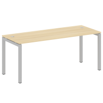 Metal System Quattro Стол офисный на П-образном м/к 50БП.СП-5 Вяз/Мокко металл 1800×720×750 Metal System Quattro Стол офисный на П-образном м/к 50БП.СП-5 Вяз/Мокко металл 1800×720×750