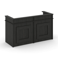 Kodex Стол секретаря KD.SSK-16 Суар тёмный 1600x600x900 Kodex Стол секретаря KD.SSK-16 Суар тёмный 1600x600x900