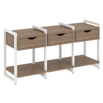 Loft Тумба на регулируемых опорах наборная. Вариант №4 VR.L-TN-4.O Тиквуд тёмный/Чёрный металл 1440×460×719 Loft Тумба на регулируемых опорах наборная. Вариант №4 VR.L-TN-4.O Тиквуд тёмный/Чёрный металл 1440×460×719