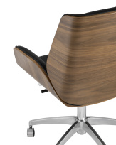 Кресло офисное TopChairs Crown черное Кресло офисное TopChairs Crown черное