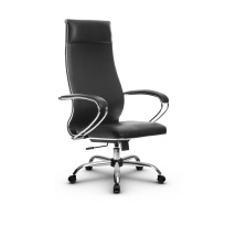Кресло для руководителя Метта L 1m 42/K_17833_Кожа перфорированная NewLeather – Черный Кресло для руководителя Метта L 1m 42/K_17833_Кожа перфорированная NewLeather – Черный