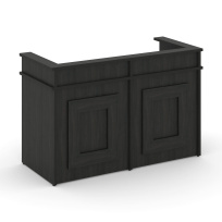 Kodex Стол секретаря KD.SSK-14 Суар тёмный1400x600x900 Kodex Стол секретаря KD.SSK-14 Суар тёмный1400x600x900