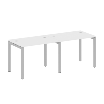 Metal System Quattro Р. ст. на 2 раб. места на П-образном м/к 50БП.СМ-2.1 Акация/Антрацит металл 2000*720*750 Metal System Quattro Р. ст. на 2 раб. места на П-образном м/к 50БП.СМ-2.1 Акация/Антрацит металл 2000*720*750