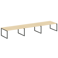 Metal System Quattro Перег. стол (3 столешницы) на О-оразном м/к 50БО.ПРГ-3.5 Акация/Антрацит металл 5400*1235*750 Metal System Quattro Перег. стол (3 столешницы) на О-оразном м/к 50БО.ПРГ-3.5 Акация/Антрацит металл 5400*1235*750