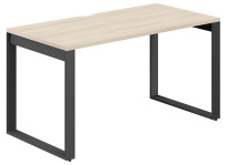 Стол офисный с вырезом Allegro / 1200×800×750 / Профиль О-образный: 70×20 Антрацит / Столешница: Белый / AG.107.WH.V.72.AN Стол офисный с вырезом Allegro / 1200×800×750 / Профиль О-образный: 70×20 Антрацит / Столешница: Белый / AG.107.WH.V.72.AN