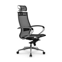 Кресло для руководителя Samurai S-2.051 Infinity Easy Clean черный плюс