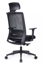 Кресло для руководителя RV Design Style 6215A Черный/Серый