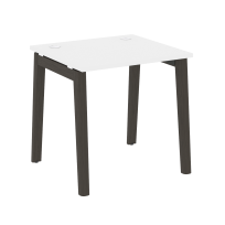 Onix Wood Стол офисный OW.SP-0.7 Дуб мали/Дуб светлый/Белый металл 780×720×750 Onix Wood Стол офисный OW.SP-0.7 Дуб мали/Дуб светлый/Белый металл 780×720×750