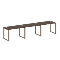 Metal System Р. ст. на 3 раб. места на О-образном м/к БО.СМ-3.2 Акация/Антрацит металл 3600*720*750 Metal System Р. ст. на 3 раб. места на О-образном м/к БО.СМ-3.2 Акация/Антрацит металл 3600*720*750