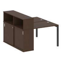 Metal System Quattro Р. ст. с шкафом-купе на П-образном м/к 50БП.РС-СШК-2.1 Т Акация/Антрацит металл 1410*1475*1098 Metal System Quattro Р. ст. с шкафом-купе на П-образном м/к 50БП.РС-СШК-2.1 Т Акация/Антрацит металл 1410*1475*1098