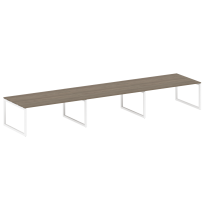Metal System Quattro Перег. стол (3 столешницы) на О-оразном м/к 50БО.ПРГ-3.5 Акация/Антрацит металл 5400*1235*750 Metal System Quattro Перег. стол (3 столешницы) на О-оразном м/к 50БО.ПРГ-3.5 Акация/Антрацит металл 5400*1235*750