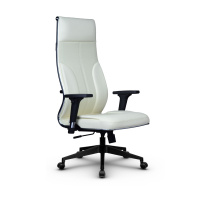 Кресло для руководителя Метта L 1m 46/2D_17832_Кожа перфорированная NewLeather - Темно-коричневый_Кожа перфорированная NewLeather - Темно-коричневый Кресло для руководителя Метта L 1m 46/2D_17832_Кожа перфорированная NewLeather - Темно-коричневый_Кожа перфорированная NewLeather - Темно-коричневый