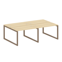 Metal System Quattro Р. ст. на 4 раб. места на О-образном м/к 50БО.СМ-4.2 Акация/Антрацит металл 2400*1475*750 Metal System Quattro Р. ст. на 4 раб. места на О-образном м/к 50БО.СМ-4.2 Акация/Антрацит металл 2400*1475*750