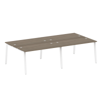 Metal System Р.ст. на 4 раб. места на А-образном м/к БА.СМ-4.3 Белый/Мокко металл 2800*1475*750 Metal System Р.ст. на 4 раб. места на А-образном м/к БА.СМ-4.3 Белый/Мокко металл 2800*1475*750