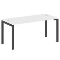 Metal System Quattro Стол офисный на П-образном м/к 50БП.СП-4 Вяз/Мокко металл 1600×720×750 Metal System Quattro Стол офисный на П-образном м/к 50БП.СП-4 Вяз/Мокко металл 1600×720×750