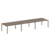 Metal System Перег. стол (3 столешницы) на П-оразном м/к БП.ПРГ-3.4 Акация/Антрацит металл 4800*1235*750 Metal System Перег. стол (3 столешницы) на П-оразном м/к БП.ПРГ-3.4 Акация/Антрацит металл 4800*1235*750
