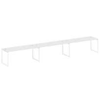 Metal System Quattro Р. ст. на 3 раб. места на О-образном м/к 40БО.СМ-3.5 Акация/Антрацит металл 5400*720*750 Metal System Quattro Р. ст. на 3 раб. места на О-образном м/к 40БО.СМ-3.5 Акация/Антрацит металл 5400*720*750