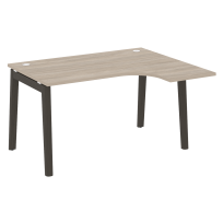 Onix Wood Стол эргономичный правый OW.SA-3 (R) Белый бриллиант/Дуб светлый/Белый металл 1380*1180*750 (800/460) Onix Wood Стол эргономичный правый OW.SA-3 (R) Белый бриллиант/Дуб светлый/Белый металл 1380*1180*750 (800/460)
