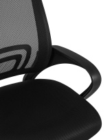 Кресло офисное TopChairs Simple черное Кресло офисное TopChairs Simple черное