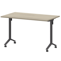 Стол мобильный складной Моби МБ25-120.70 Таксония/Белый Стол мобильный складной Моби МБ25-120.70 Таксония/Белый
