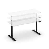 Move up Стол электроподъемный MV.SE-4.7 Тиквуд светлый/Антрацит металл 1580×720×720-1190 Move up Стол электроподъемный MV.SE-4.7 Тиквуд светлый/Антрацит металл 1580×720×720-1190