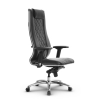 Кресло для руководителя Метта L 1m 50M/4D_17838_Кожа перфорированная NewLeather - Черный_Кожа перфорированная NewLeather - Черный Кресло для руководителя Метта L 1m 50M/4D_17838_Кожа перфорированная NewLeather - Черный_Кожа перфорированная NewLeather - Черный
