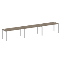 Metal System Р. ст. на 3 раб. места на П-образном м/к БП.СМ-3.4 Акация/Антрацит металл 4800*720*750 Metal System Р. ст. на 3 раб. места на П-образном м/к БП.СМ-3.4 Акация/Антрацит металл 4800*720*750