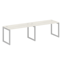 Metal System Quattro Р. ст. на 2 раб. места на О-образном м/к 50БО.СМ-2.3 Акация/Антрацит металл 2800*720*750 Metal System Quattro Р. ст. на 2 раб. места на О-образном м/к 50БО.СМ-2.3 Акация/Антрацит металл 2800*720*750
