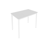 Slim Стол офисный на металлокаркасе С.СП-3.1 Белый/Антрацит металл 980×600×750 Slim Стол офисный на металлокаркасе С.СП-3.1 Белый/Антрацит металл 980×600×750