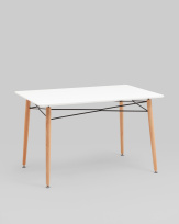 Стол Eames DSW Rectangle New 120×80 белый Стол Eames DSW Rectangle New 120×80 белый