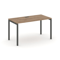 Стол офисный Style Project SN-4P.SP-004 / Дуб Табак – Металл Антрацит / 1580×600×750