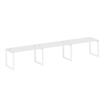 Metal System Quattro Р. ст. на 3 раб. места на О-образном м/к 50БО.СМ-3.3 Акация/Антрацит металл 4200*720*750 Metal System Quattro Р. ст. на 3 раб. места на О-образном м/к 50БО.СМ-3.3 Акация/Антрацит металл 4200*720*750