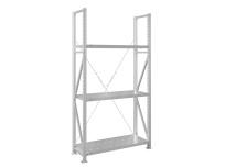 Стеллаж MS U 2000x1000x400/3 перфорированная Стеллаж MS U 2000x1000x400/3 перфорированная
