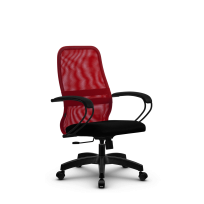 Кресло офисное Metta  SU-CP-8 (SU-СК130-8) PL / Красный – Красный