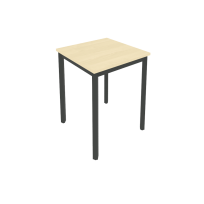 Slim Стол офисный на металлокаркасе С.СП-1.1 Белый/Антрацит металл 600×600×750 Slim Стол офисный на металлокаркасе С.СП-1.1 Белый/Антрацит металл 600×600×750