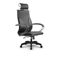 Кресло для руководителя Метта L 2c 44C/K_17831_Кожа перфорированная NewLeather - Черный_Кожа перфорированная NewLeather - Черный Кресло для руководителя Метта L 2c 44C/K_17831_Кожа перфорированная NewLeather - Черный_Кожа перфорированная NewLeather - Черный
