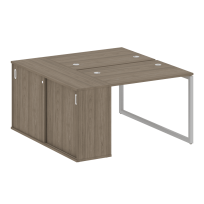 Metal System Quattro Р. ст. с шкафом-купе на О-образном м/к 40БО.РС-СШК-1.1 Т Акация/Антрацит металл 1410*1475*750 Metal System Quattro Р. ст. с шкафом-купе на О-образном м/к 40БО.РС-СШК-1.1 Т Акация/Антрацит металл 1410*1475*750