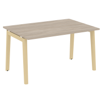 Onix Wood Стол переговорный (1 столешница) OW.PRG-1.3 Белый бриллиант/Дуб светлый/Белый металл 1380*980*750 Onix Wood Стол переговорный (1 столешница) OW.PRG-1.3 Белый бриллиант/Дуб светлый/Белый металл 1380*980*750